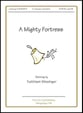 A Mighty Fortress Handbell sheet music cover